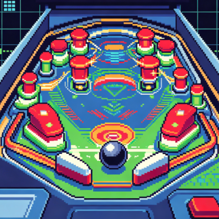 Retro Pinball Pixel Game Pack